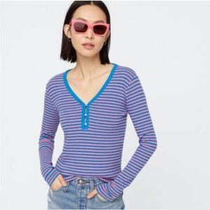 J. Crew Long Sleeved Ribbed top size XL